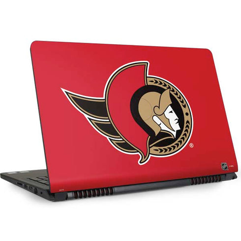NHL Ottawa Senators Solid Background Dell Inspiron Skin